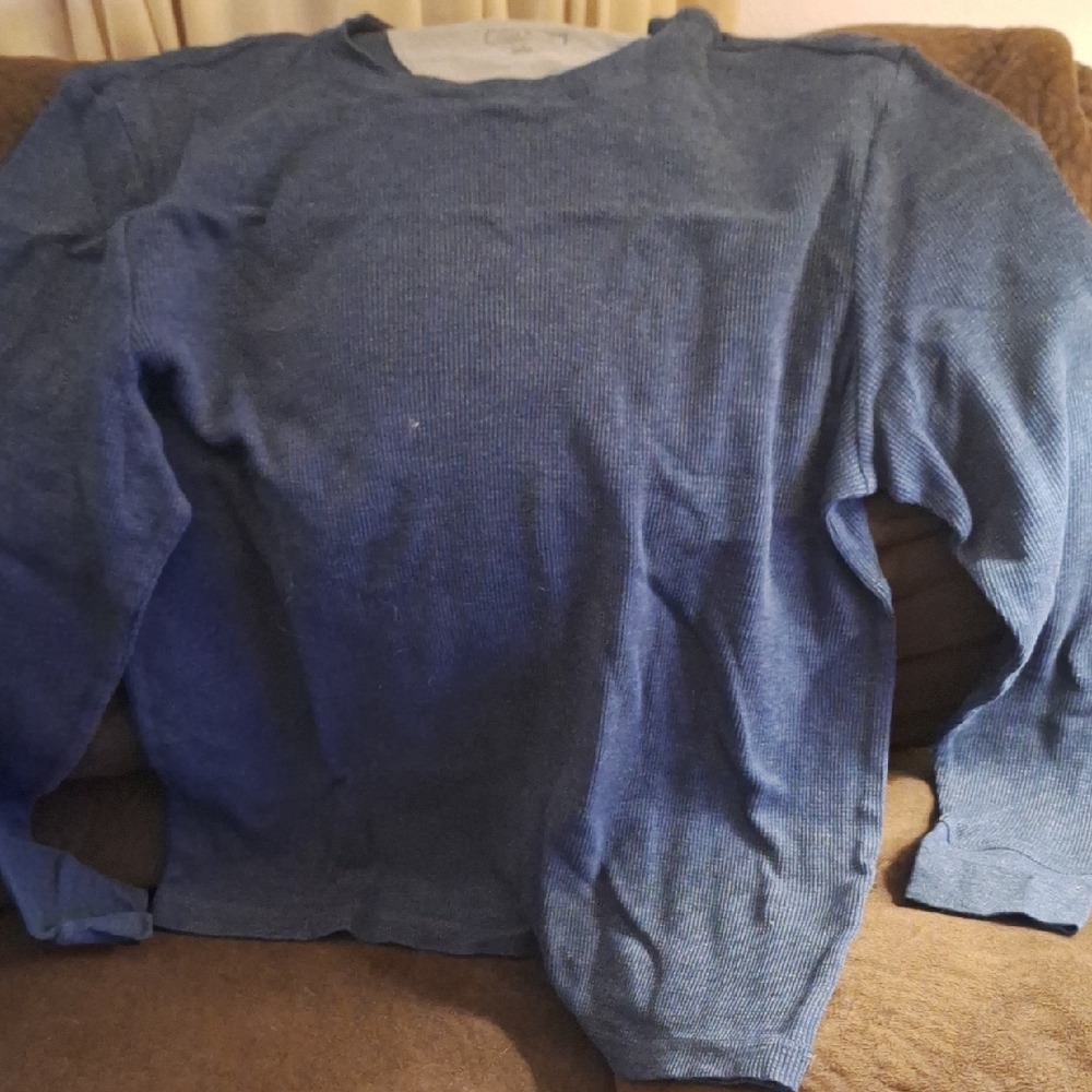 Club Room Men's Crewneck Sweater in Blue